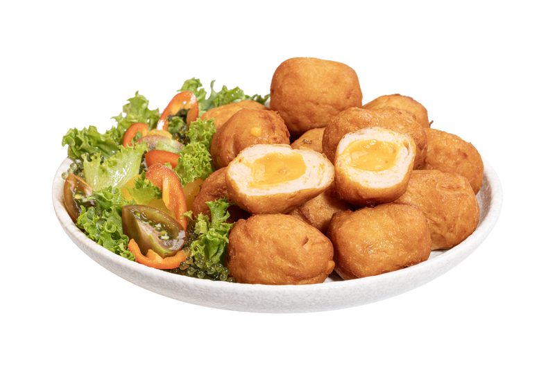 Cá viên phô mai tan chảy