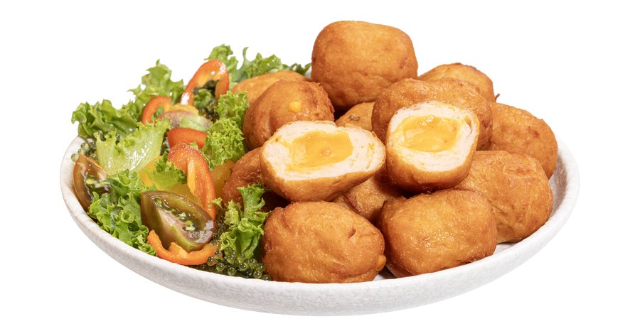Cá viên phô mai tan chảy