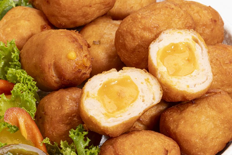 Cá viên phô mai tan chảy