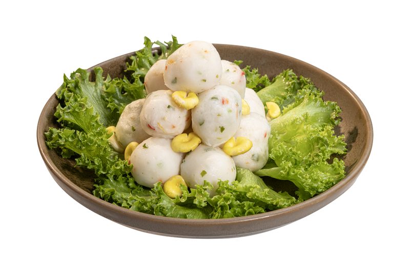 Cá viên rau củ