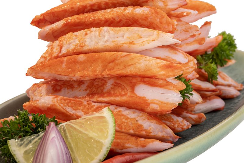 Chả cá mô phỏng chân cua tuyết Kanimi