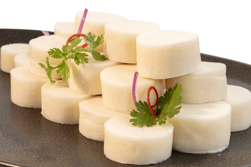 Chả cá mô phỏng sò điệp