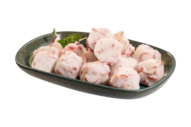 Chả cá mô phỏng viên cua hoàng đế