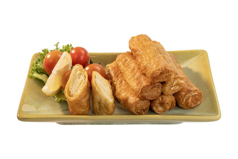 Chả cá phù trúc cuộn