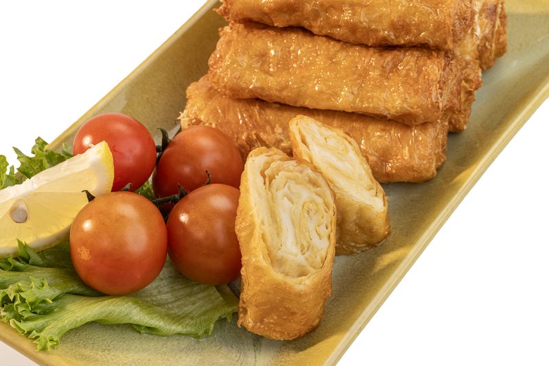 Chả cá phù trúc cuộn
