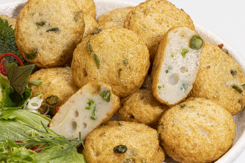 Chả cá rau củ