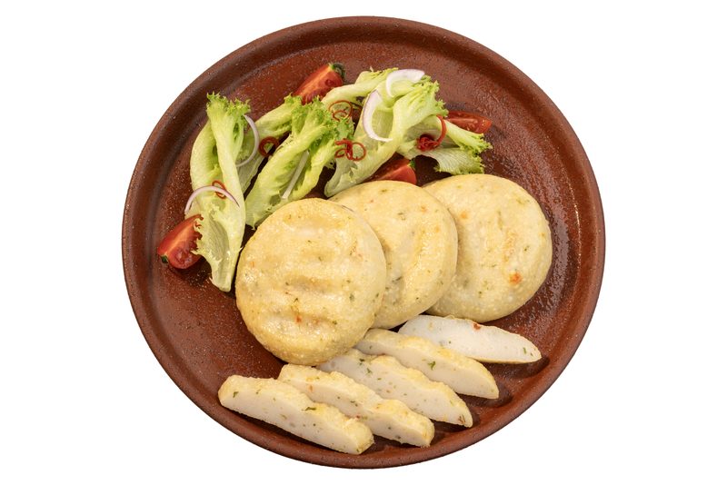 Chả cá rau củ thủ công
