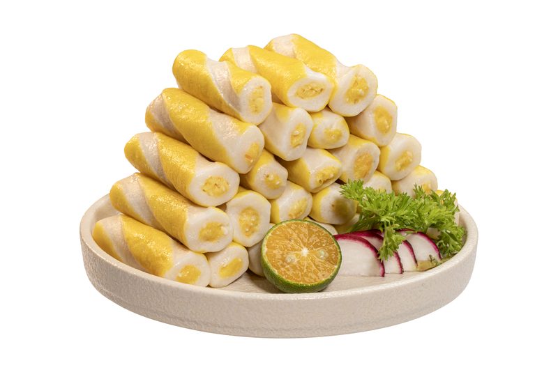 Chả cuộn trứng cá