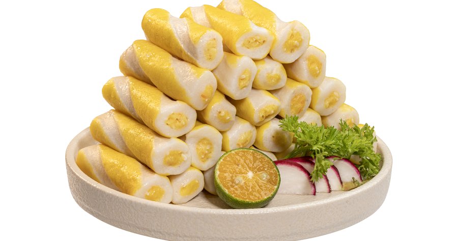 Chả cuộn trứng cá