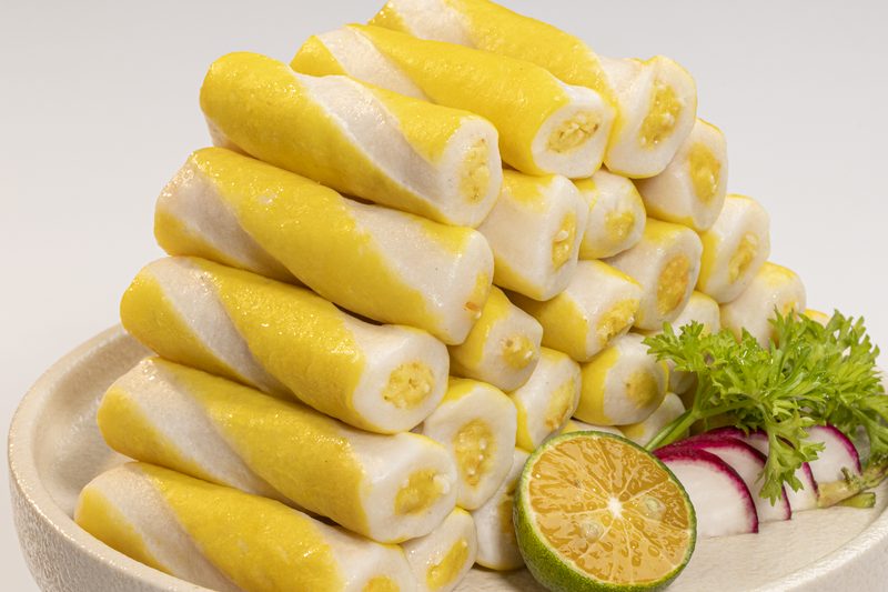 Chả cuộn trứng cá