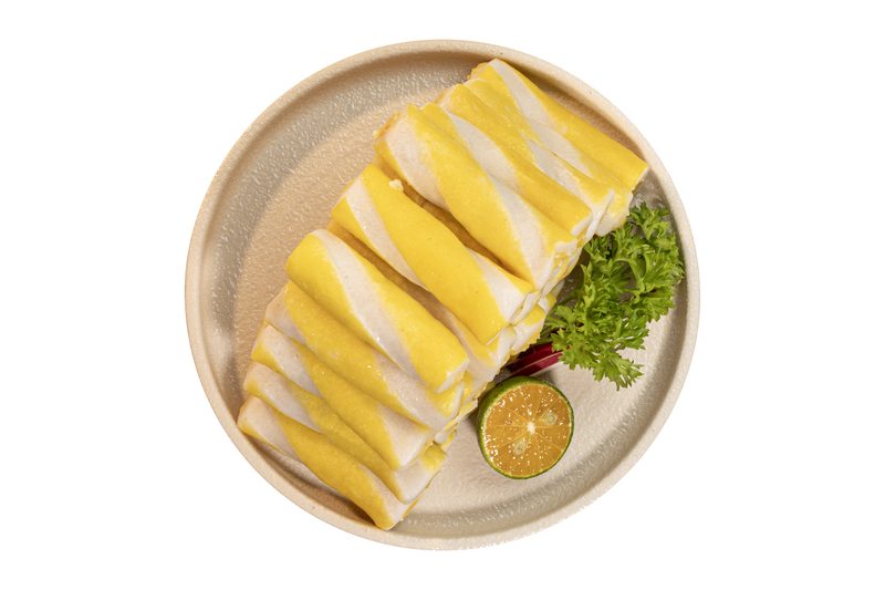 Chả cuộn trứng cá