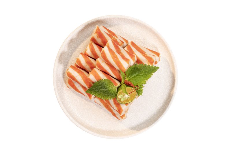 Chả mực xoắn ống