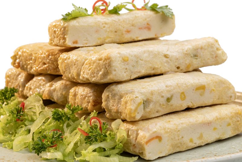 Đậu hủ cá rau củ