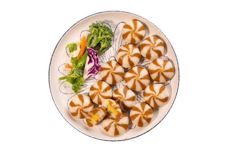 Viên cá nhân nấm gà